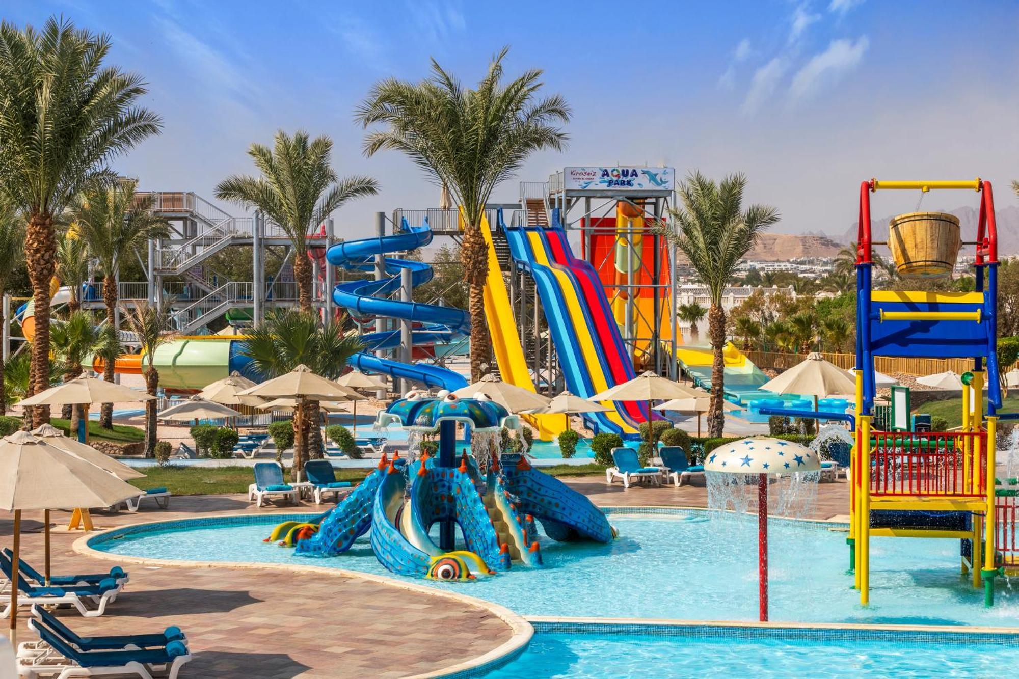 Xperience Kiroseiz Aquapark Premier-Naama Bay Hotell Sharm el-Sheikh Exteriör bild Aqua Park
