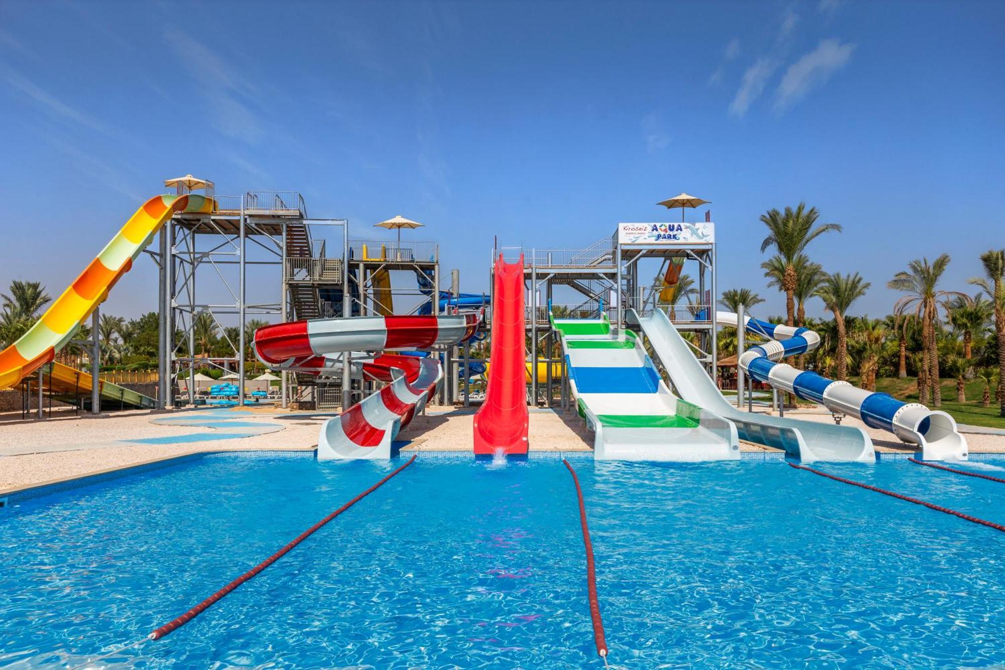 Xperience Kiroseiz Aquapark Premier-Naama Bay Hotell Sharm el-Sheikh Exteriör bild Aqua Park