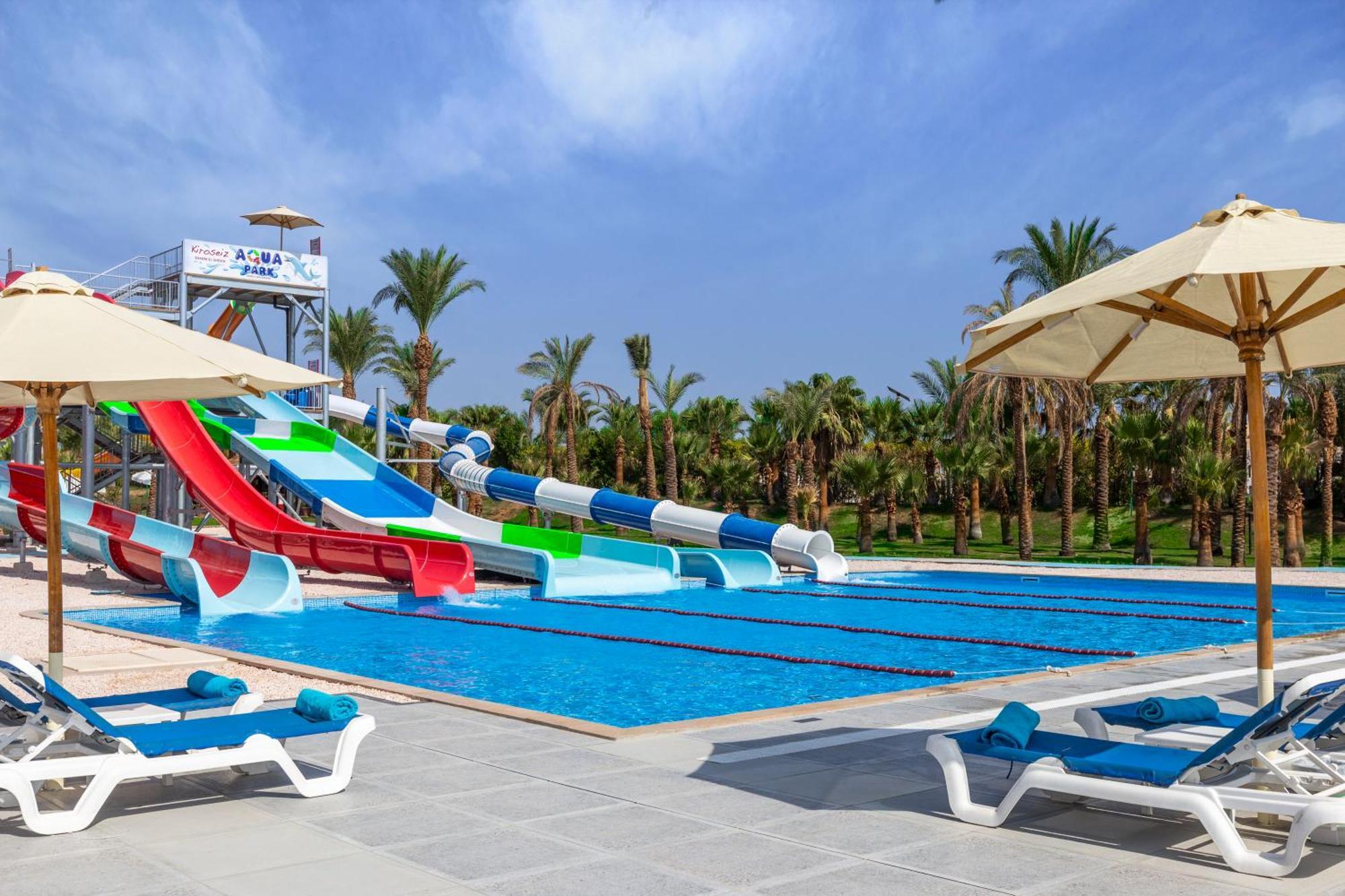 Xperience Kiroseiz Aquapark Premier-Naama Bay Hotell Sharm el-Sheikh Exteriör bild Aqua Park